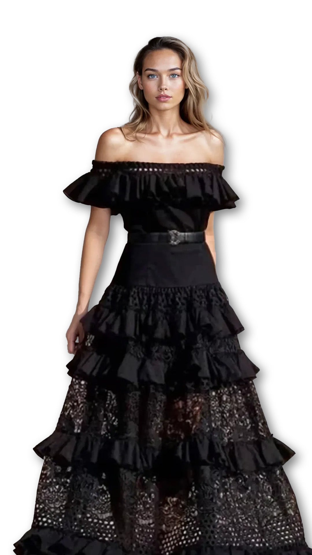 Midnight Ruffle