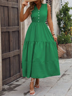 Santorini Breeze - Light Blue, Green, Black - Vacation - Code Elegance