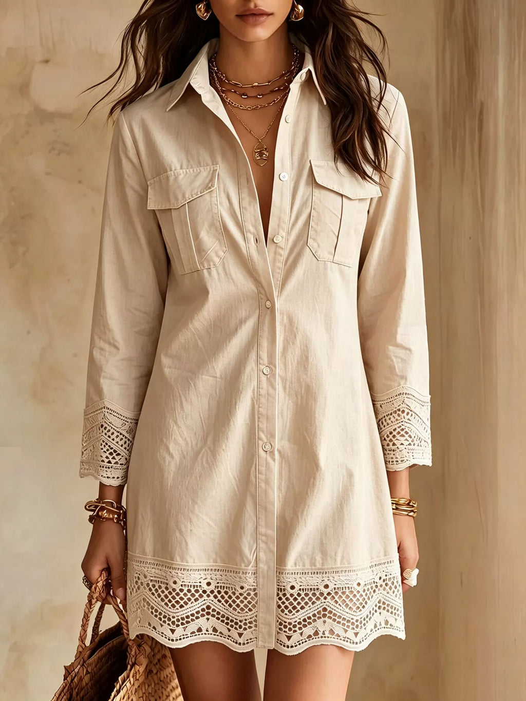 Vivienne Poise - Apricot, Black, White, Dark Brown, Navy Blue, Burgundy, Army Green - Everyday Elegance - Code Elegance