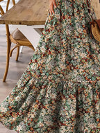 Soleil Breeze - Sky Blue, Black Forest, Orange, Yellow-Green, Cerise - Vacation - Code Elegance