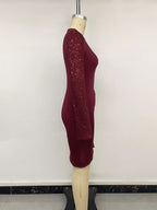 Luna Allure - Burgundy - Date Night - Code Elegance
