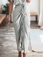 Celeste Gala - Light Gray, Camel - Special Occasions - Code Elegance