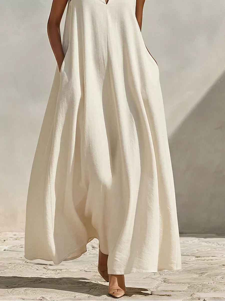Luna Breeze - White, Light Blue, Gold - Vacation - Code Elegance
