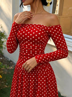 Marina Soleil - White Polka Dots, Brown, White, Black, Black Polka Dots, Brown Polka Dots, Red Polka Dots, Navy Blue Polka Dots - Vacation - Code Elegance