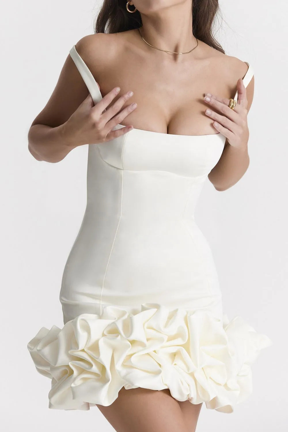 Rosé Allure - White, Black - Date Night - Code Elegance