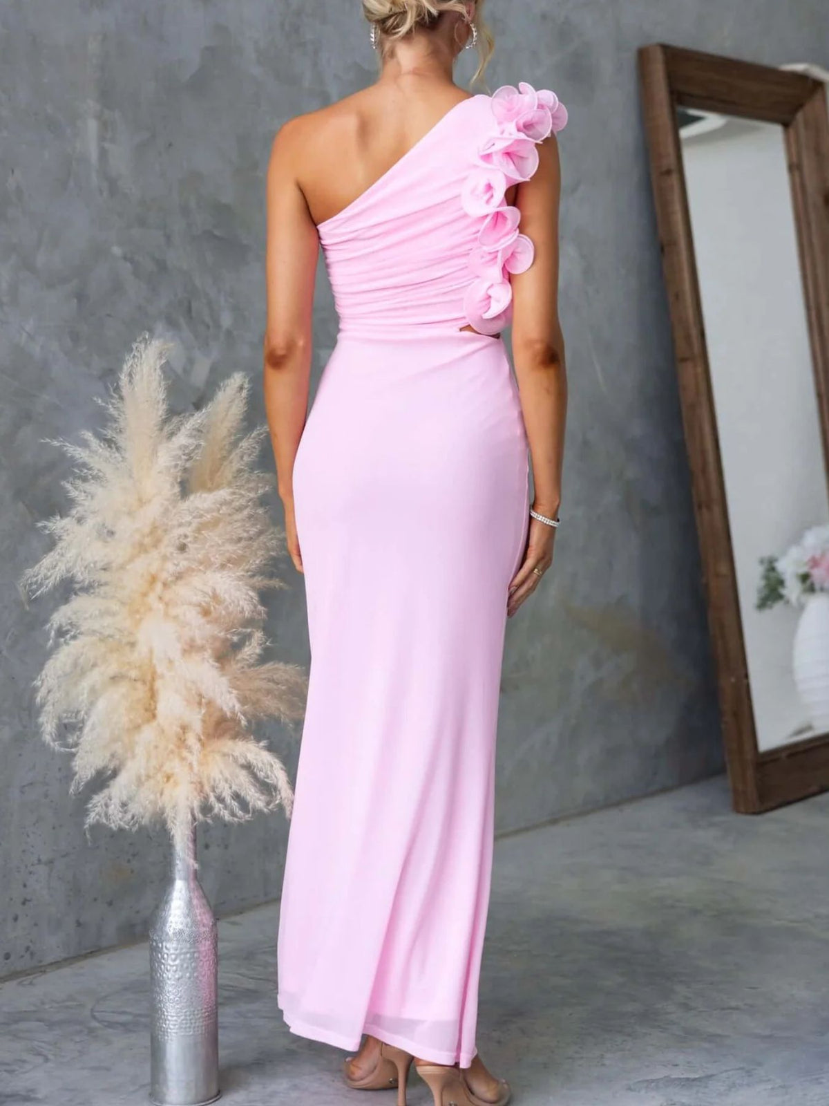 Camille Grace - Yellow, Black, Burgundy, Green, Lavender, Pink, Red, Brown, Navy, Sky Blue, Purple - Special Occasions - Code Elegance