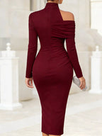 Camille Royale - White, Black, Burgundy, Khaki, Light Blue, Olive - Special Occasions - Code Elegance