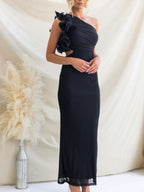 Camille Grace - Yellow, Black, Burgundy, Green, Lavender, Pink, Red, Brown, Navy, Sky Blue, Purple - Special Occasions - Code Elegance