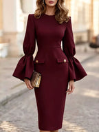 Aurora Grace - White, Black, Burgundy, Navy - Special Occasions - Code Elegance