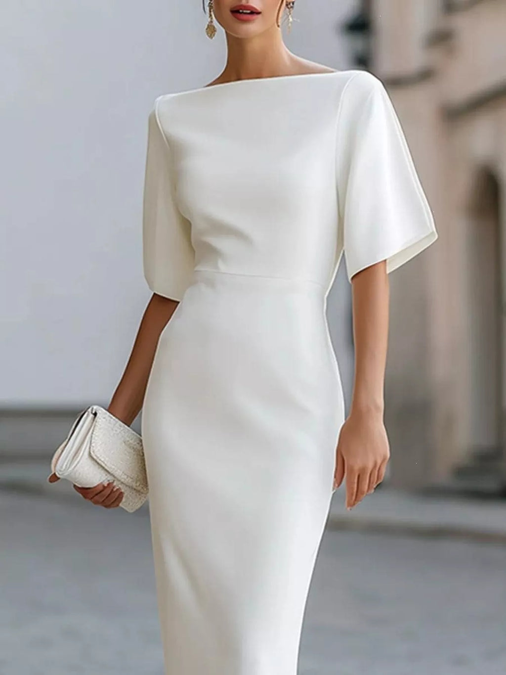 Aurelia Royale - White, Black, Navy Blue, Red - Special Occasions - Code Elegance