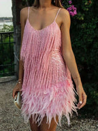 Noir Muse - Champagne, White, Pink, Peacock Green - Date Night - Code Elegance