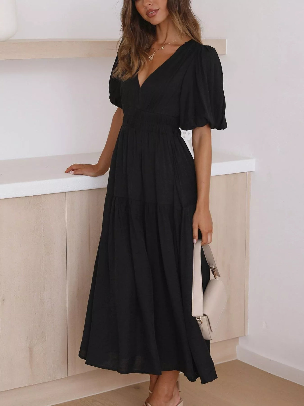 Alessia Muse - White, Light Blue, Black, Cream, Hot Pink, Black Forest, Green - Everyday Elegance - Code Elegance