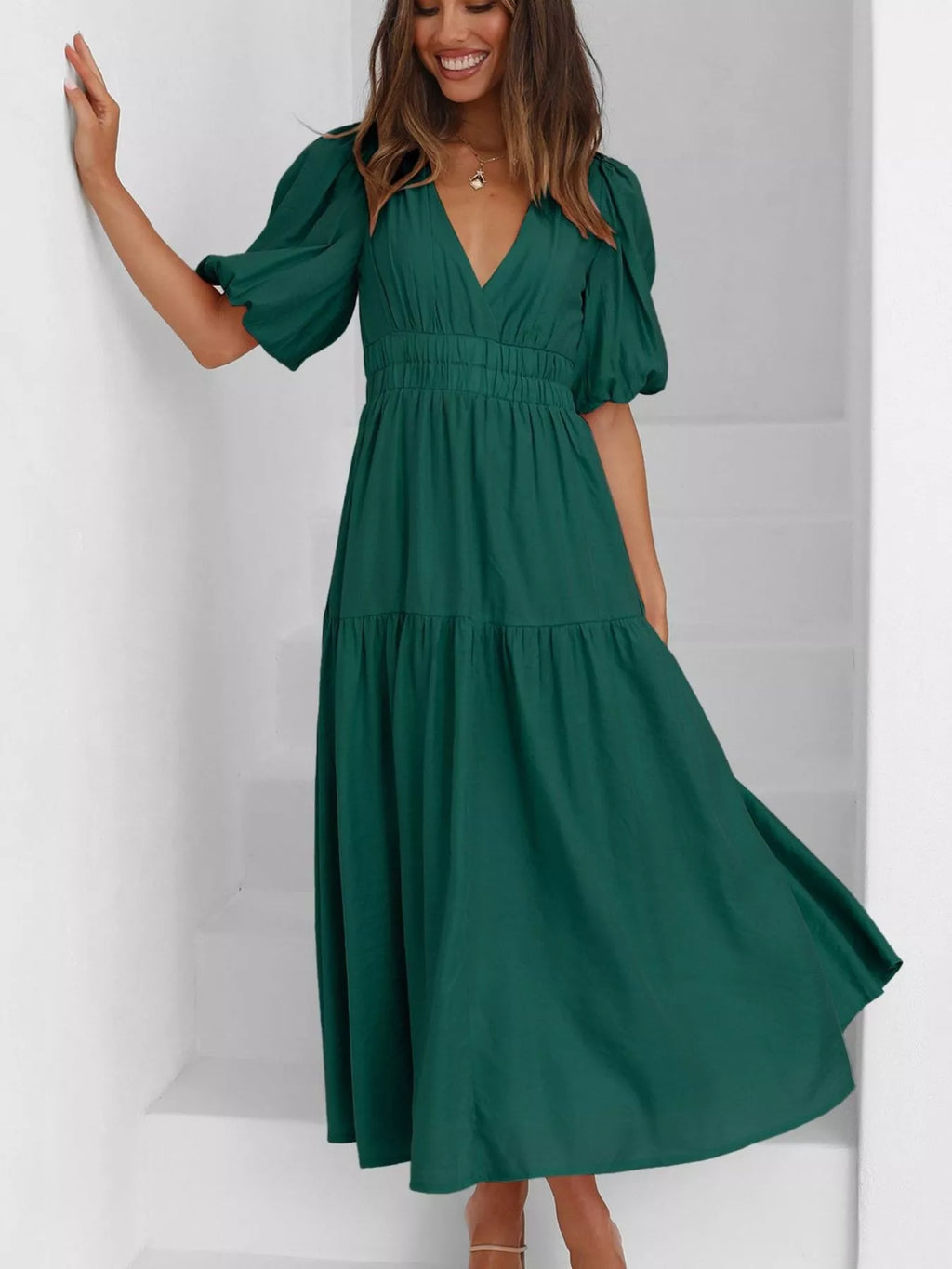 Alessia Muse - White, Light Blue, Black, Cream, Hot Pink, Black Forest, Green - Everyday Elegance - Code Elegance