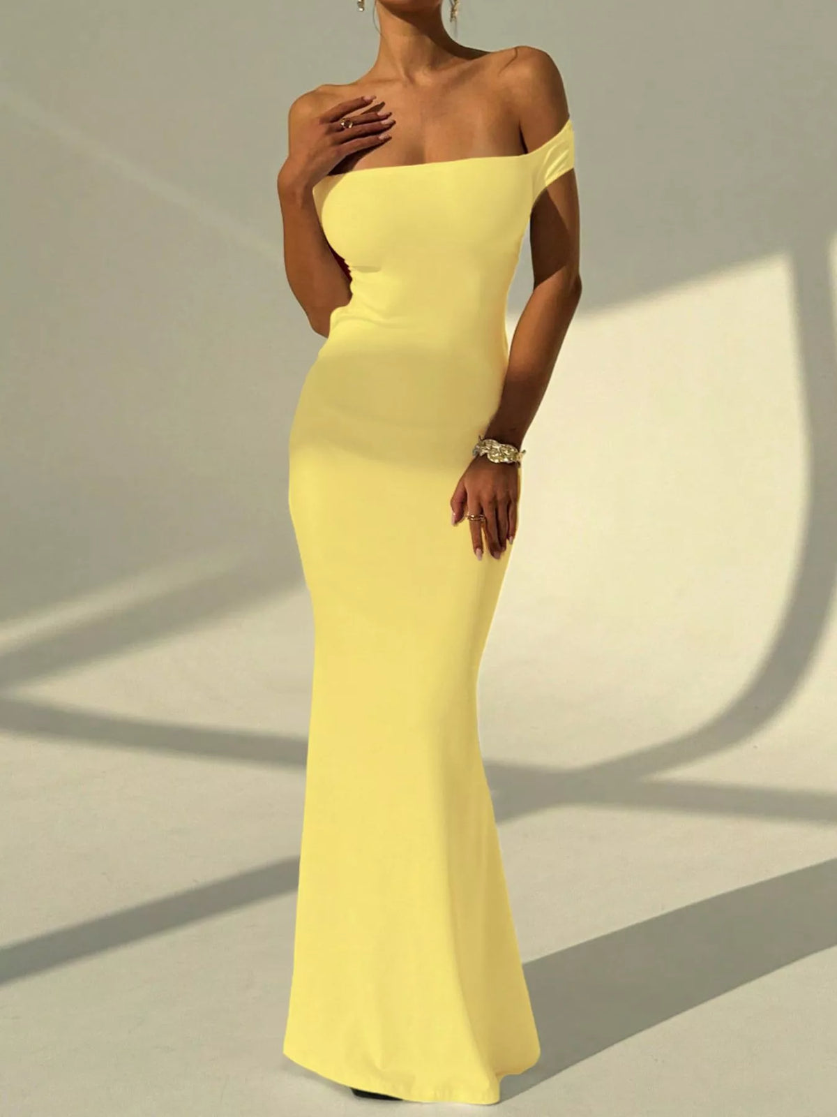 Aurelia Grace - Yellow, White, Black, Red - Special Occasions - Code Elegance