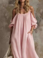 Cala Breeze - Mustard, Army Green, Dusty Pink, White - Vacation - Code Elegance