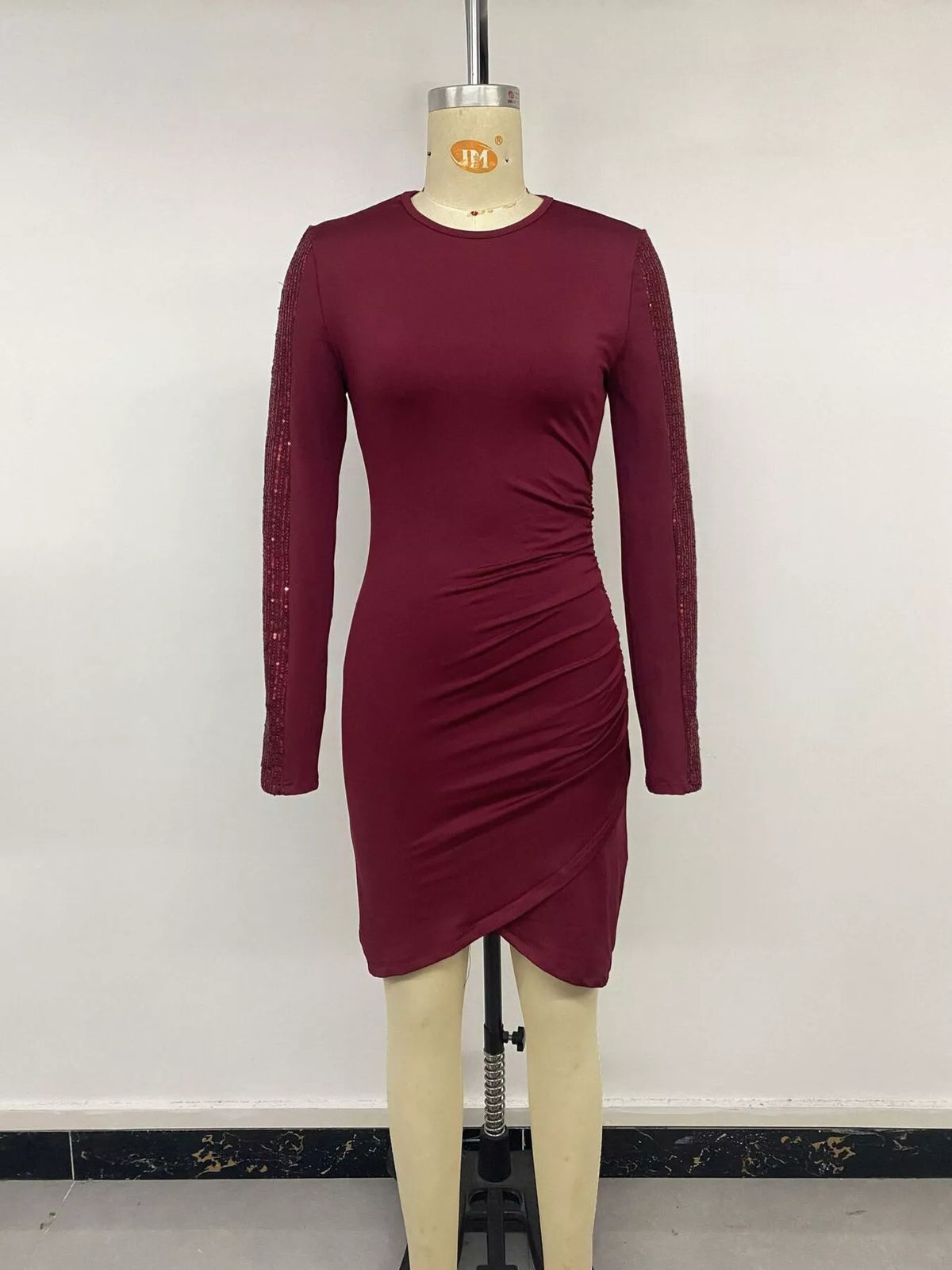 Luna Allure - Burgundy - Date Night - Code Elegance