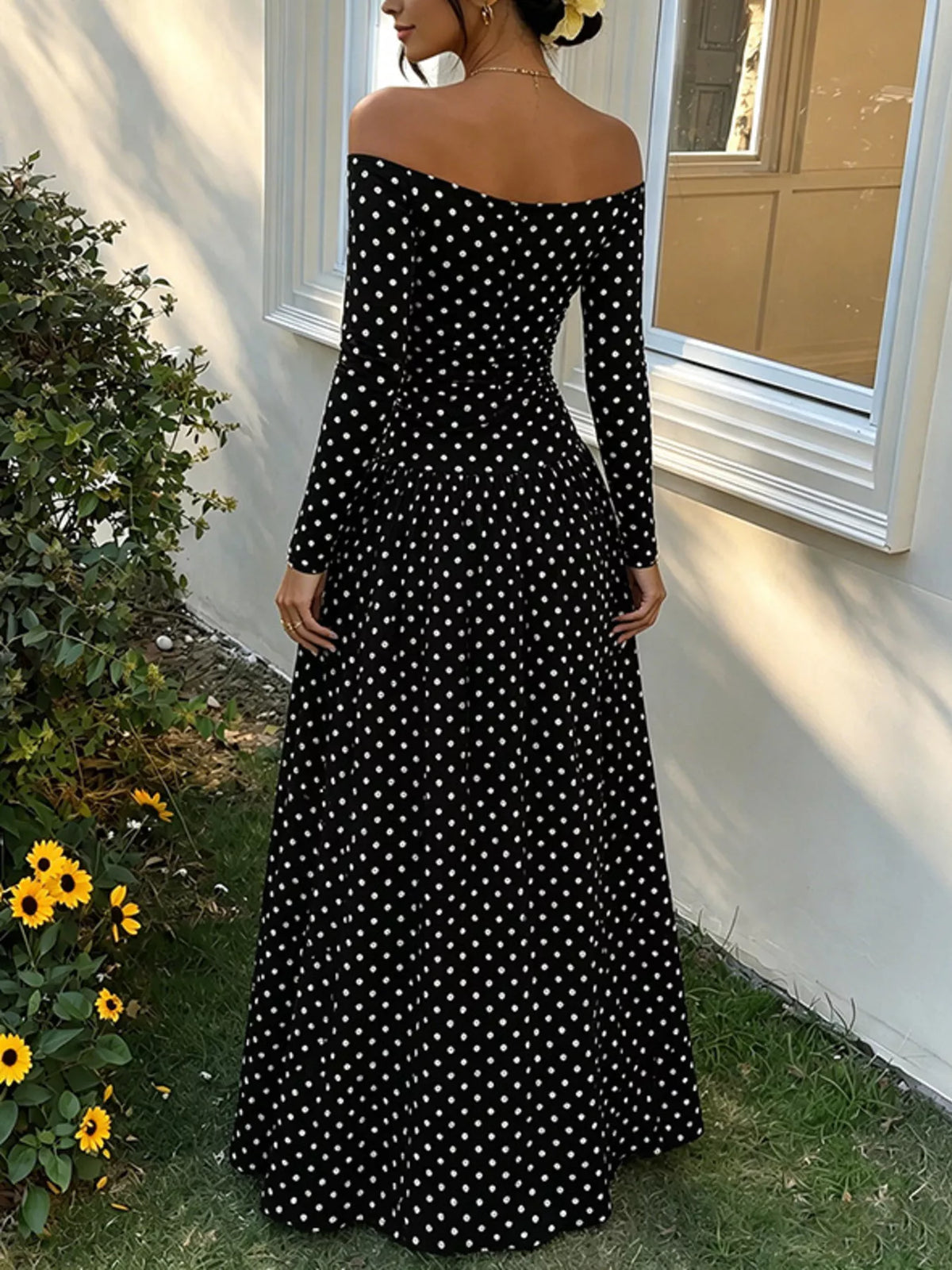 Marina Soleil - White Polka Dots, Brown, White, Black, Black Polka Dots, Brown Polka Dots, Red Polka Dots, Navy Blue Polka Dots - Vacation - Code Elegance