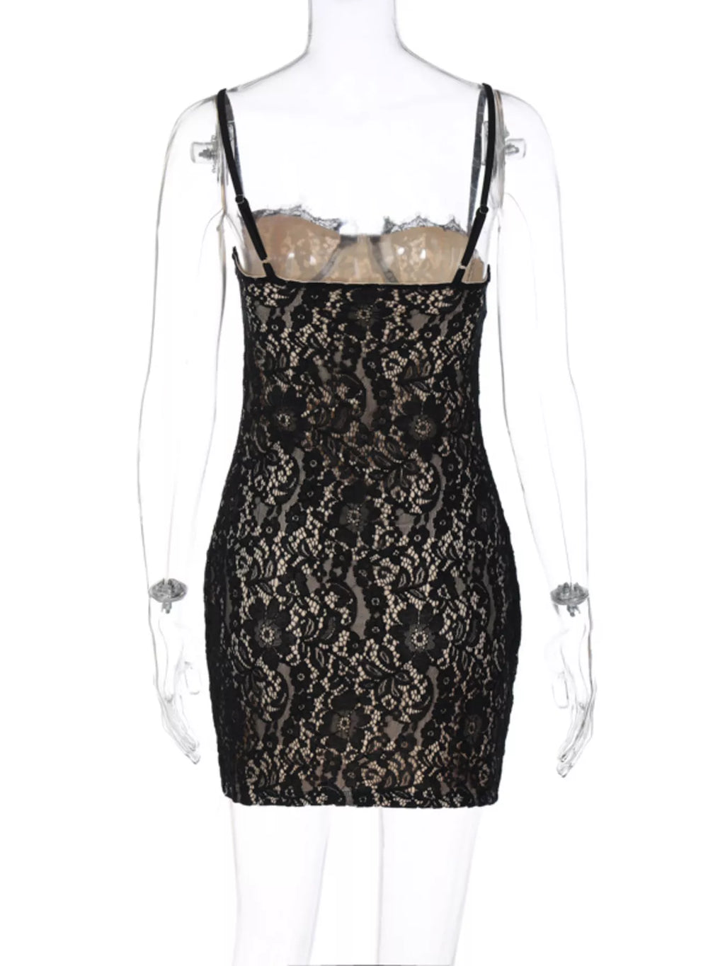 Scarlet Allure - Black, Cream - Date Night - Code Elegance
