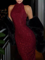 Noelle Royale - Black, Burgundy - Special Occasions - Code Elegance