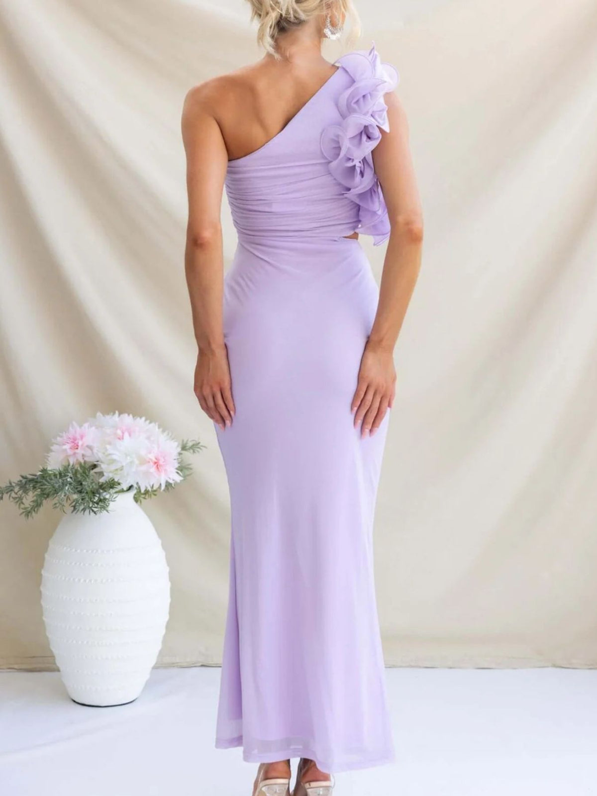 Camille Grace - Yellow, Black, Burgundy, Green, Lavender, Pink, Red, Brown, Navy, Sky Blue, Purple - Special Occasions - Code Elegance