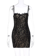 Scarlet Allure - Black, Cream - Date Night - Code Elegance