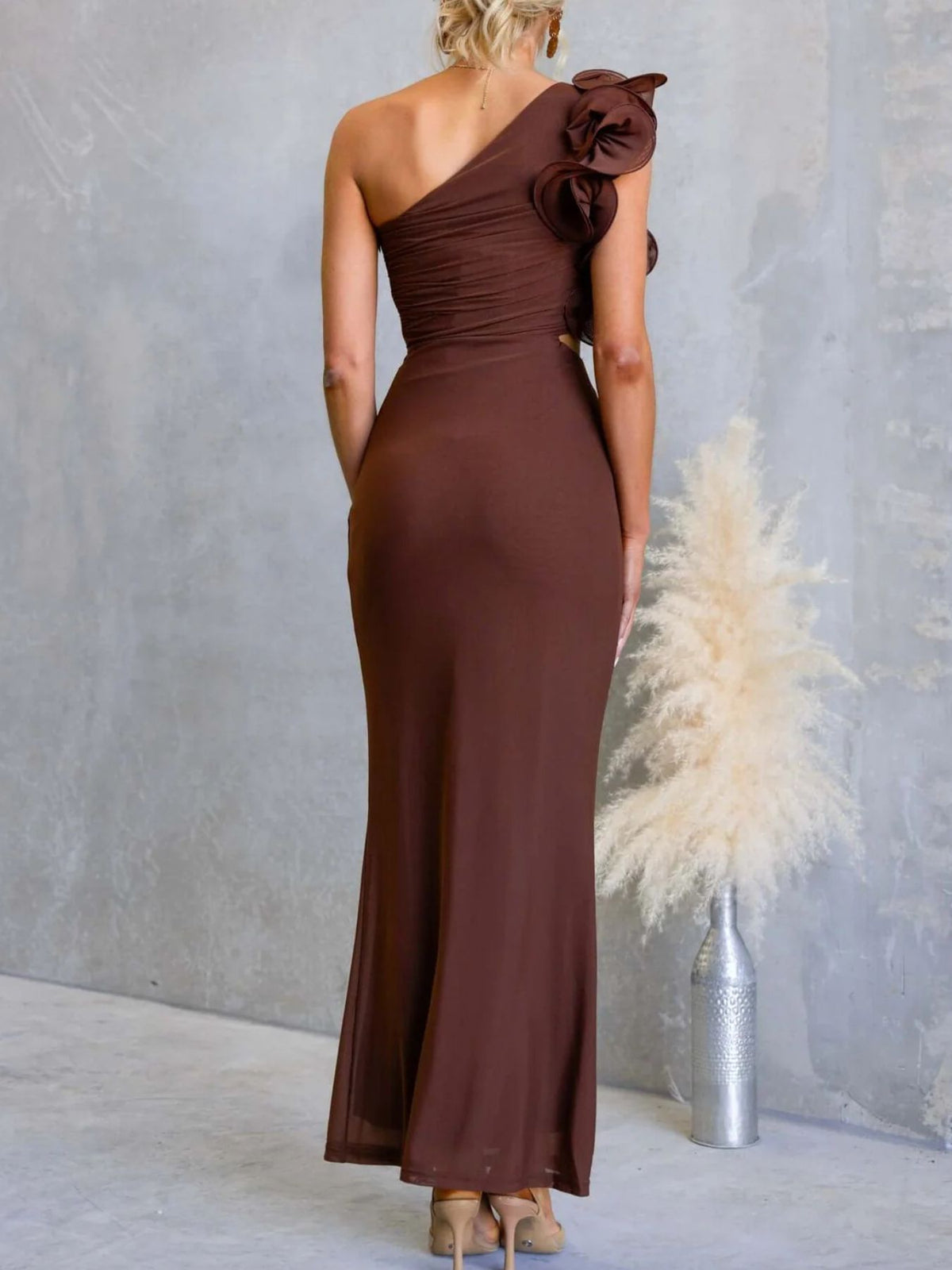 Camille Grace - Yellow, Black, Burgundy, Green, Lavender, Pink, Red, Brown, Navy, Sky Blue, Purple - Special Occasions - Code Elegance
