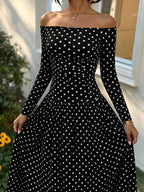 Marina Soleil - White Polka Dots, Brown, White, Black, Black Polka Dots, Brown Polka Dots, Red Polka Dots, Navy Blue Polka Dots - Vacation - Code Elegance