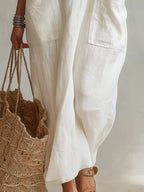 Santorini Soleil - White, Light Blue, Black, Brown, Light Green, Pink - Vacation - Code Elegance