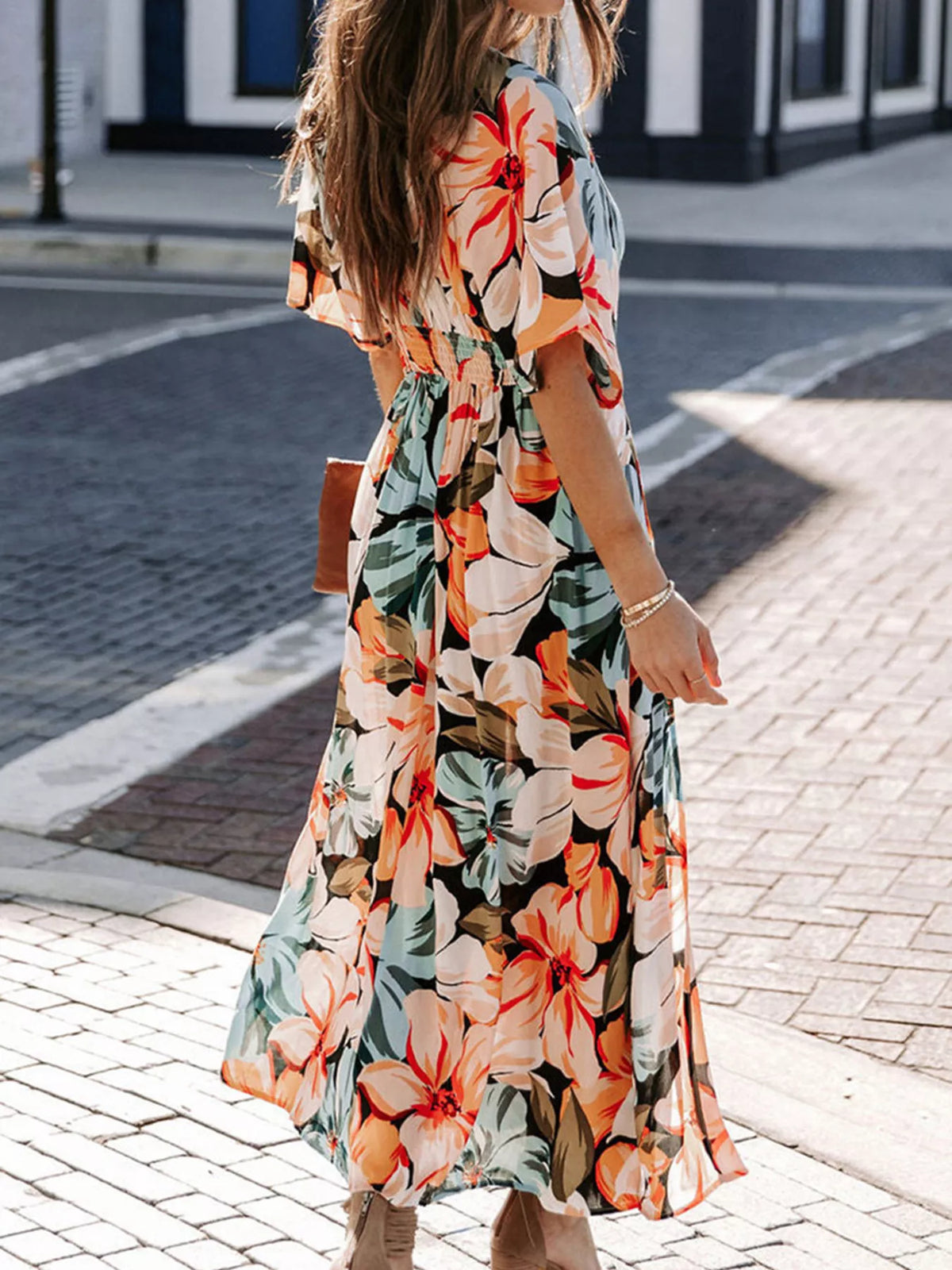 Amalfi Soleil - Orange, Blush Pink, Yellow, Blue, Red - Vacation - Code Elegance