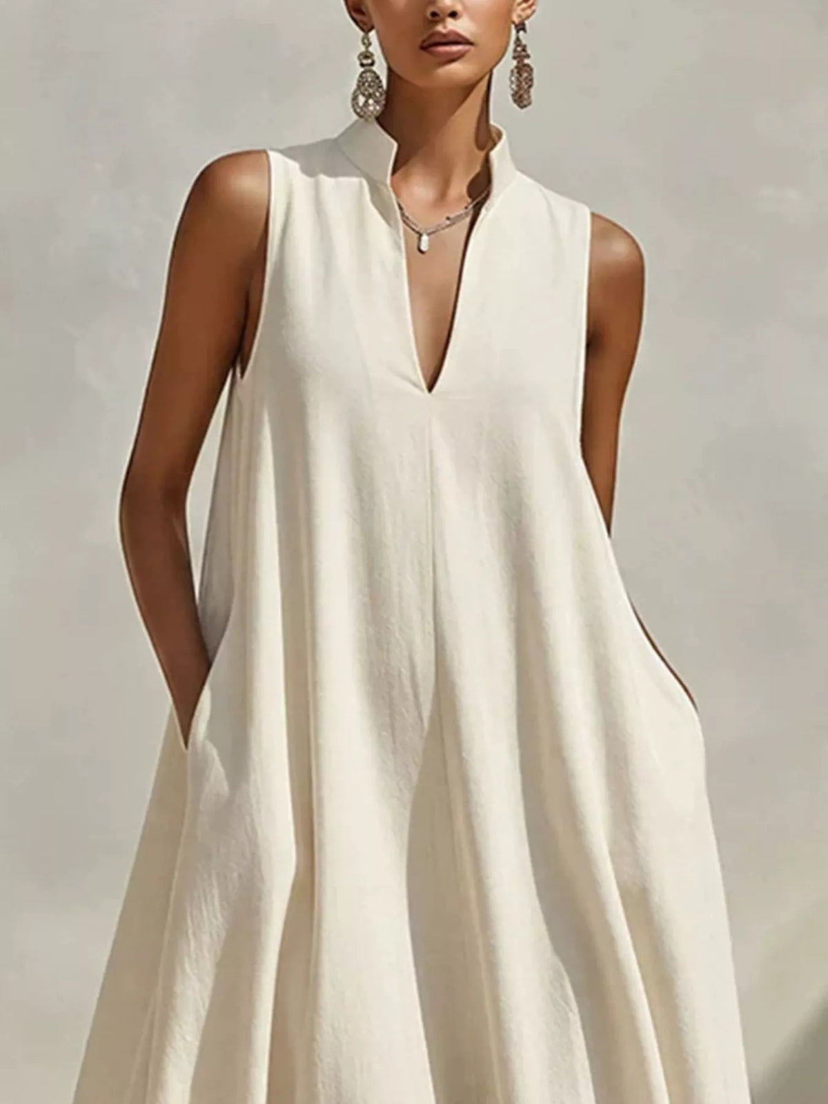 Luna Breeze - White, Light Blue, Gold - Vacation - Code Elegance