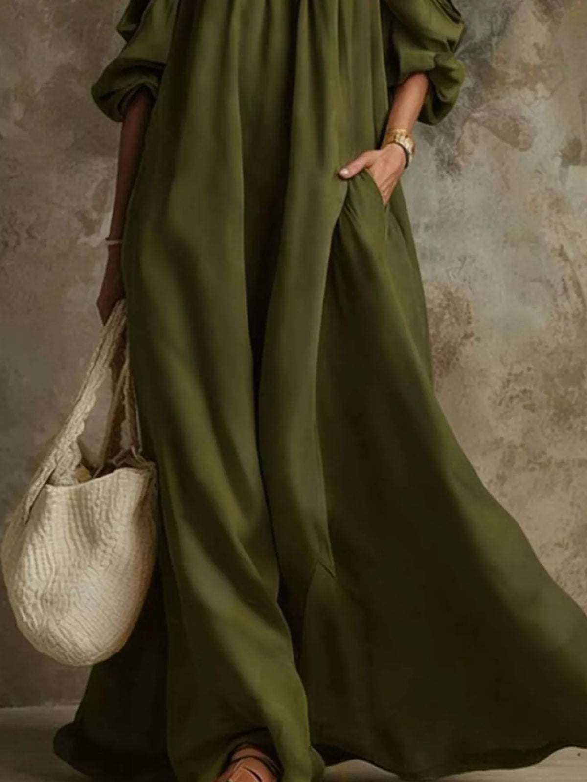Cala Breeze - Mustard, Army Green, Dusty Pink, White - Vacation - Code Elegance