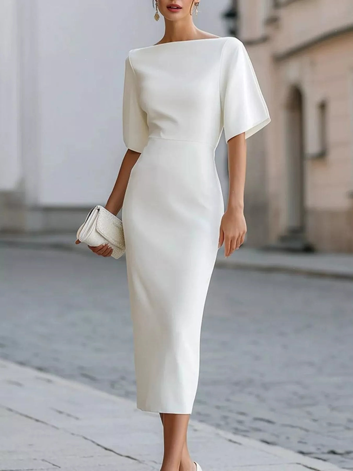 Aurelia Royale - White, Black, Navy Blue, Red - Special Occasions - Code Elegance