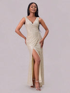 Midnight Allure - Champagne Color - Date Night - Code Elegance