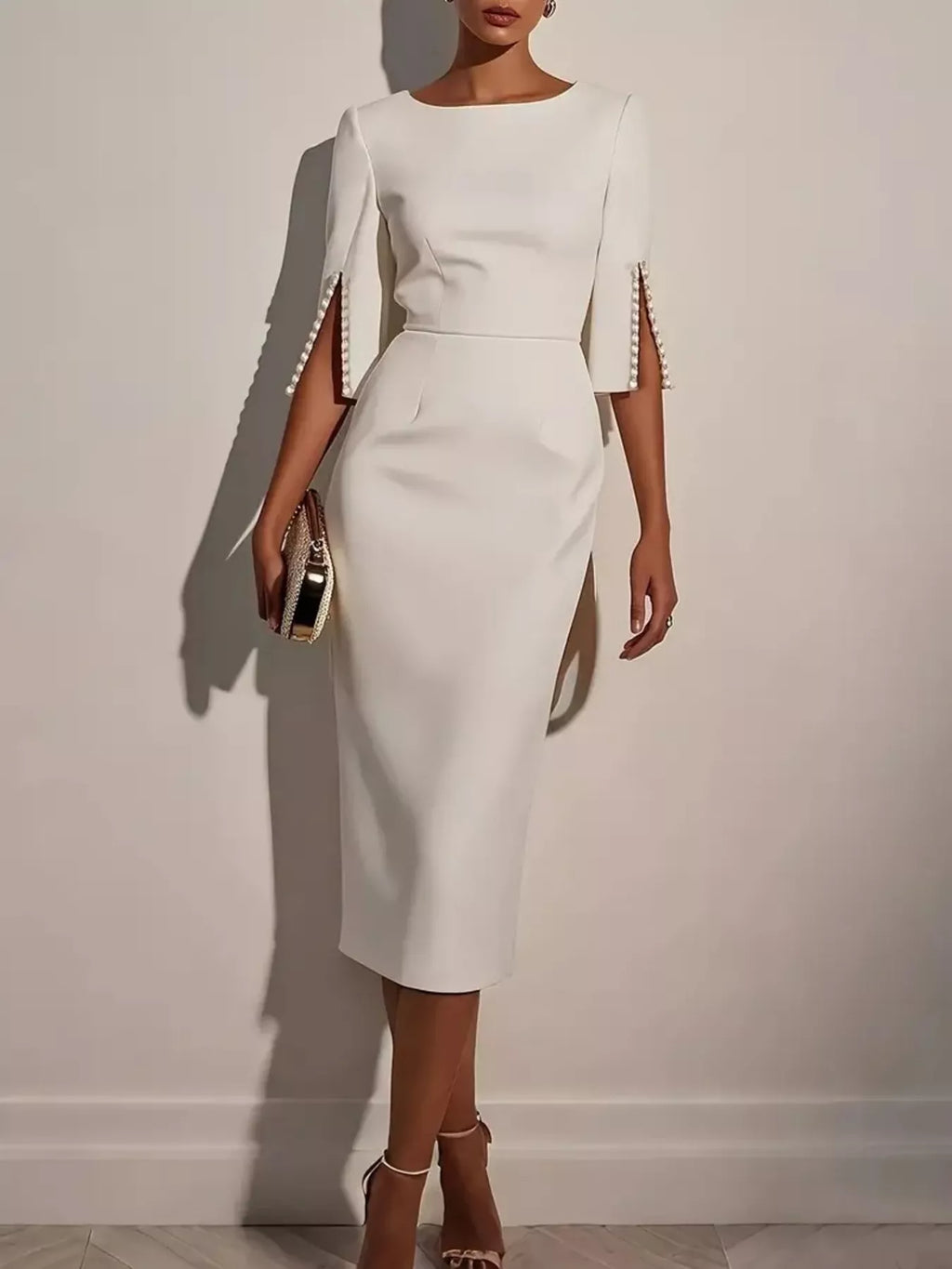 Isabella Grace - White, Black, Pink - Special Occasions - Code Elegance