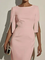 Isabella Grace - White, Black, Pink - Special Occasions - Code Elegance