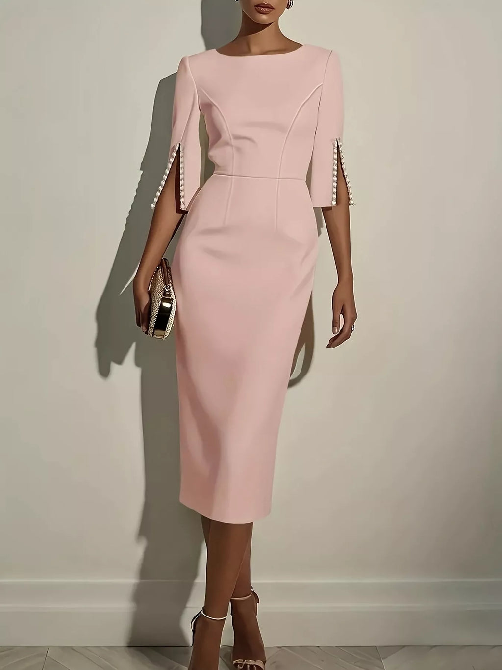 Isabella Grace - White, Black, Pink - Special Occasions - Code Elegance