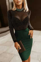 Elara Muse - Black, Dark Green - Date Night - Code Elegance