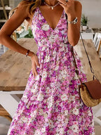 Soleil Breeze - Sky Blue, Black Forest, Orange, Yellow-Green, Cerise - Vacation - Code Elegance