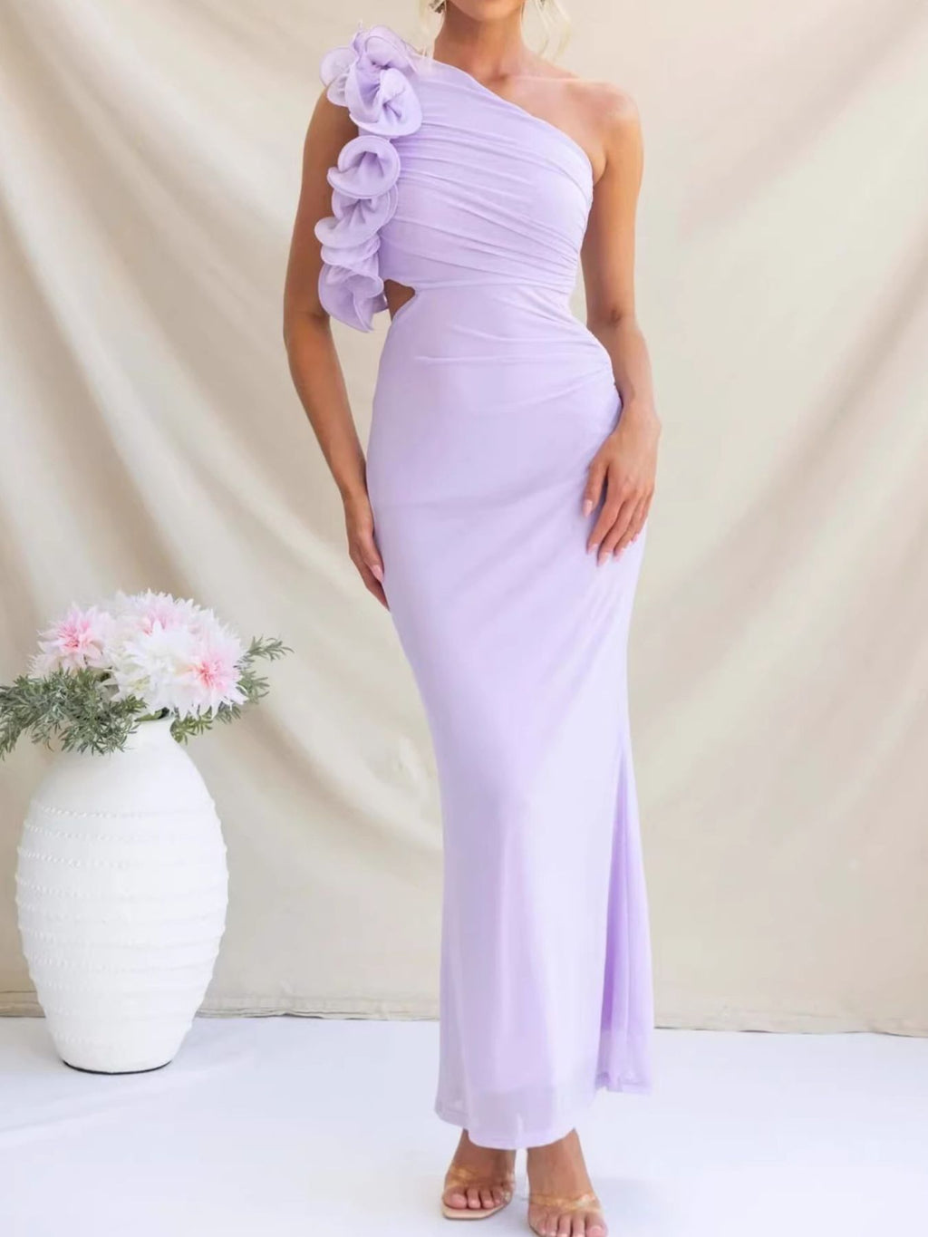 Camille Grace - Yellow, Black, Burgundy, Green, Lavender, Pink, Red, Brown, Navy, Sky Blue, Purple - Special Occasions - Code Elegance