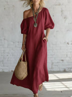Capri Bloom - Black, Burgundy, Sky Blue, White, Green - Vacation - Code Elegance