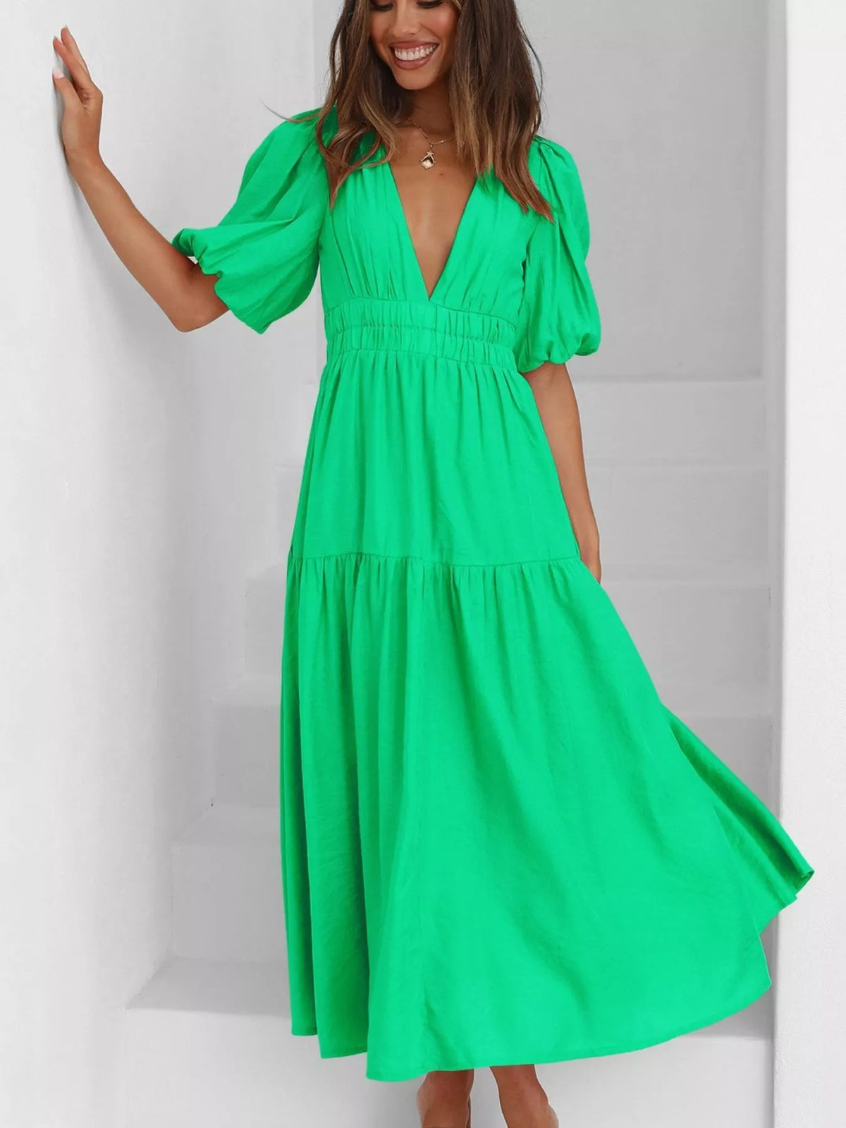 Alessia Muse - White, Light Blue, Black, Cream, Hot Pink, Black Forest, Green - Everyday Elegance - Code Elegance