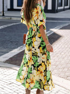 Amalfi Soleil - Orange, Blush Pink, Yellow, Blue, Red - Vacation - Code Elegance