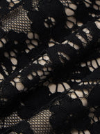 Scarlet Allure - Black, Cream - Date Night - Code Elegance