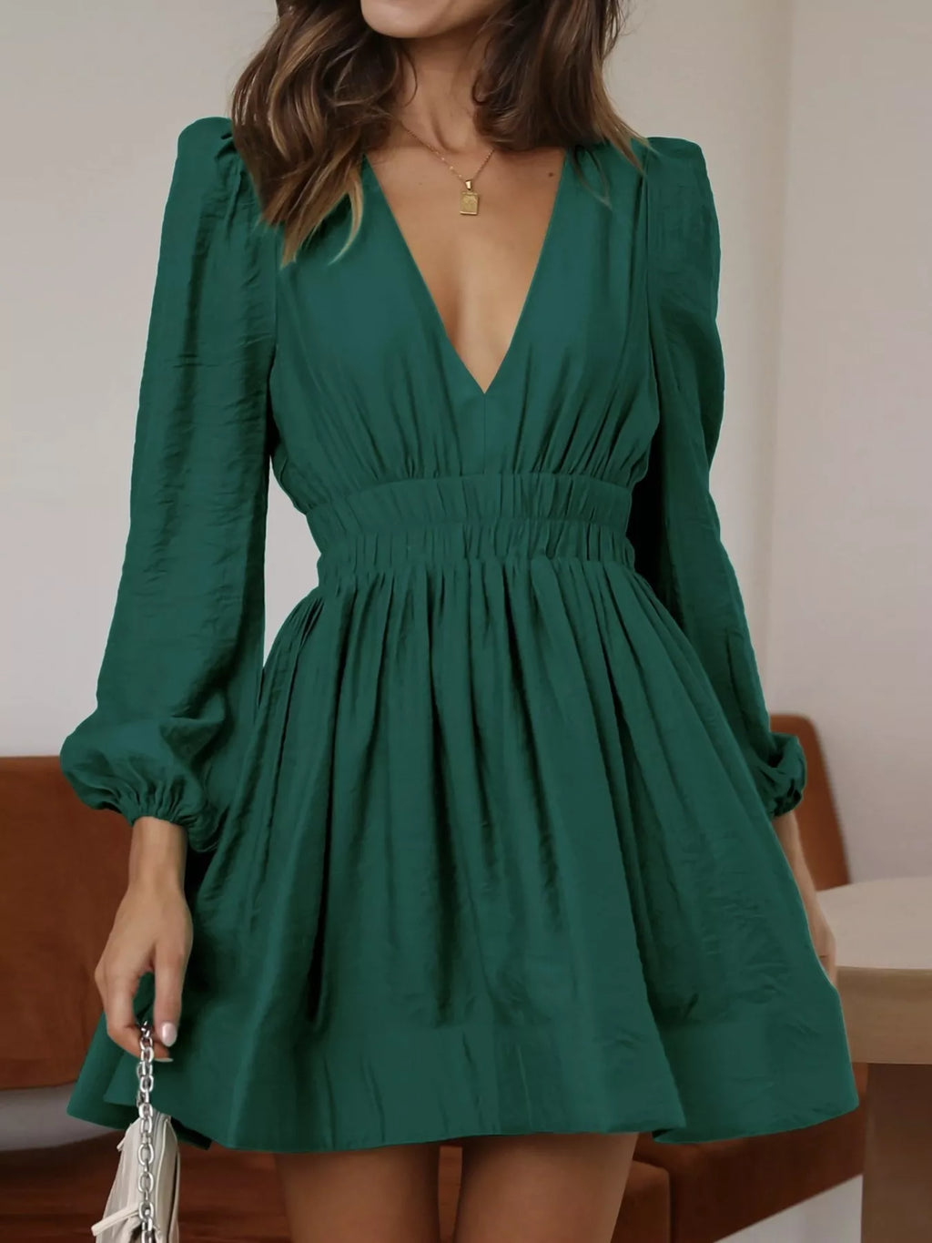 Nina Muse - Cream, Blue, Hot Pink, Army Green, Black - Everyday Elegance - Code Elegance