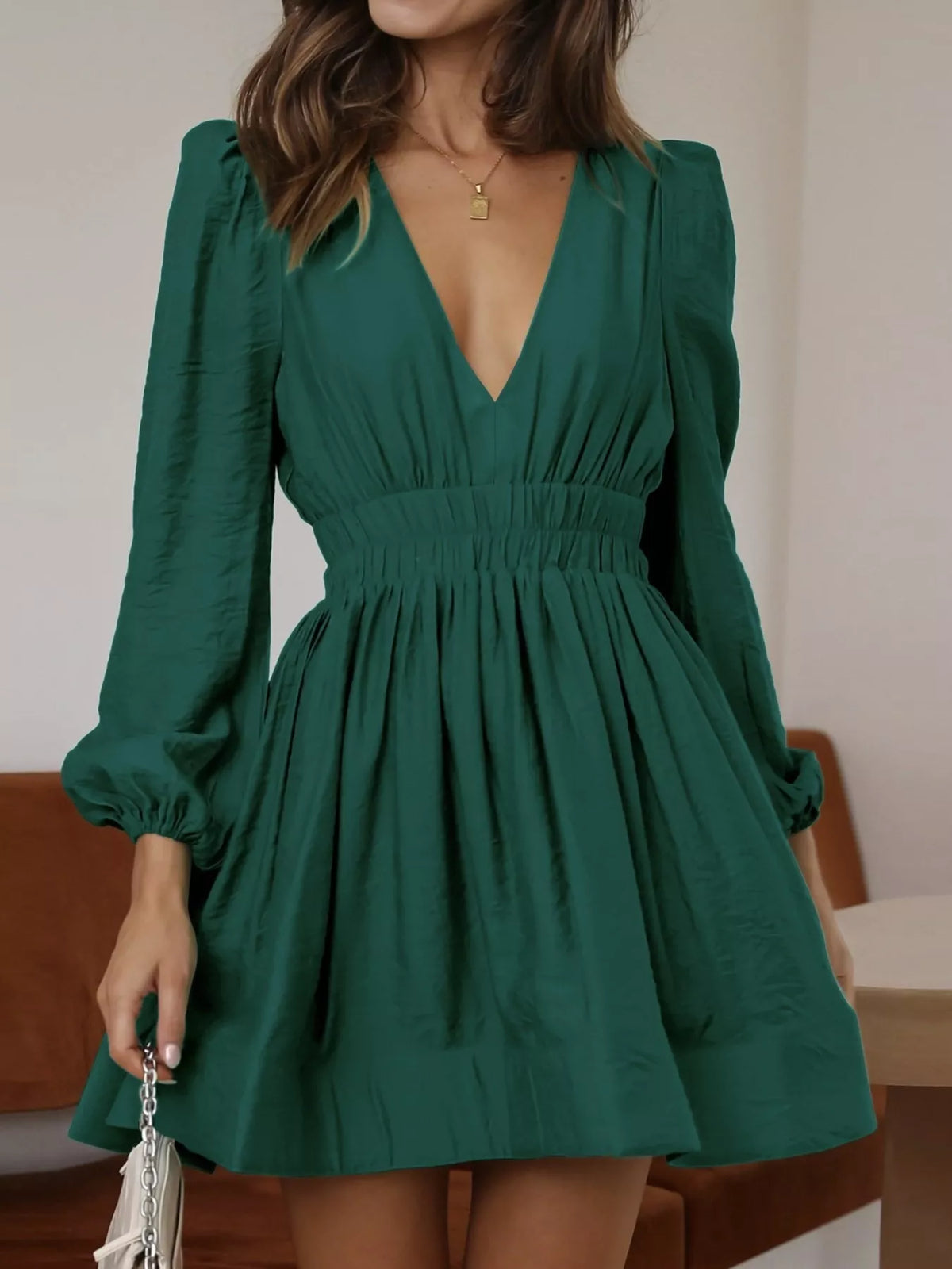 Nina Muse - Cream, Blue, Hot Pink, Army Green, Black - Everyday Elegance - Code Elegance
