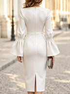 Aurora Grace - White, Black, Burgundy, Navy - Special Occasions - Code Elegance