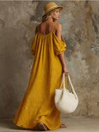 Cala Breeze - Mustard, Army Green, Dusty Pink, White - Vacation - Code Elegance