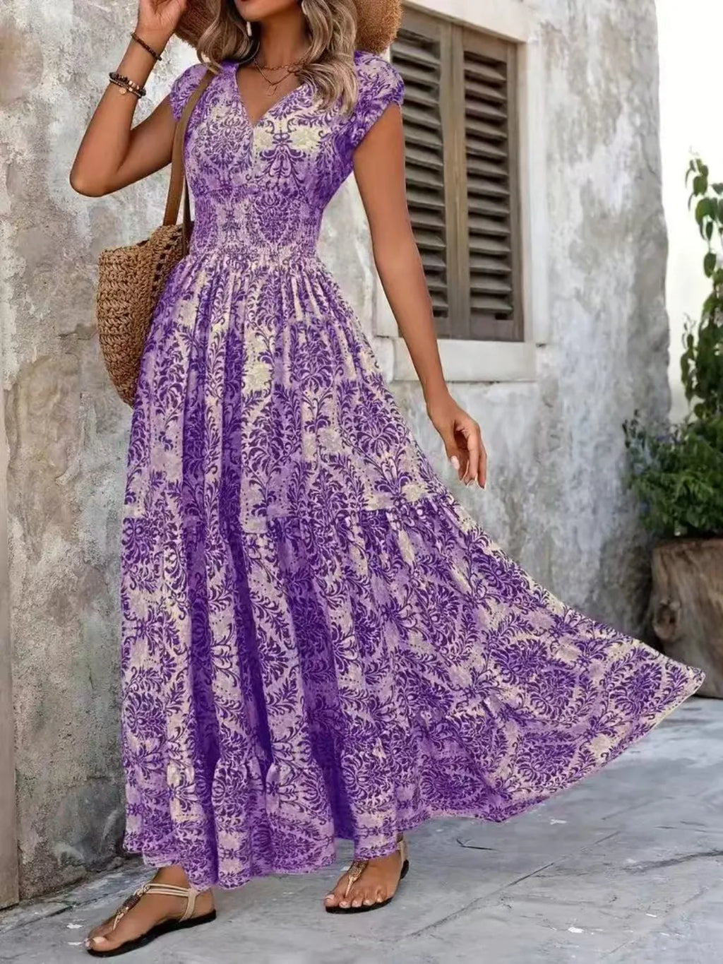 Luna Soleil - Moss, Lavender - Vacation - Code Elegance