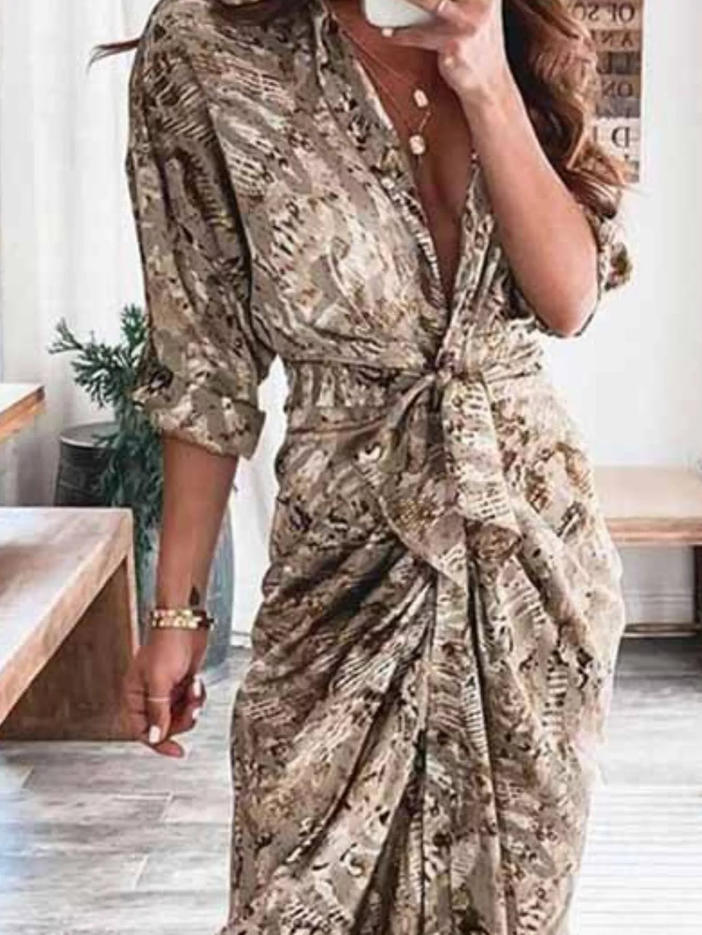 Celeste Gala - Light Gray, Camel - Special Occasions - Code Elegance