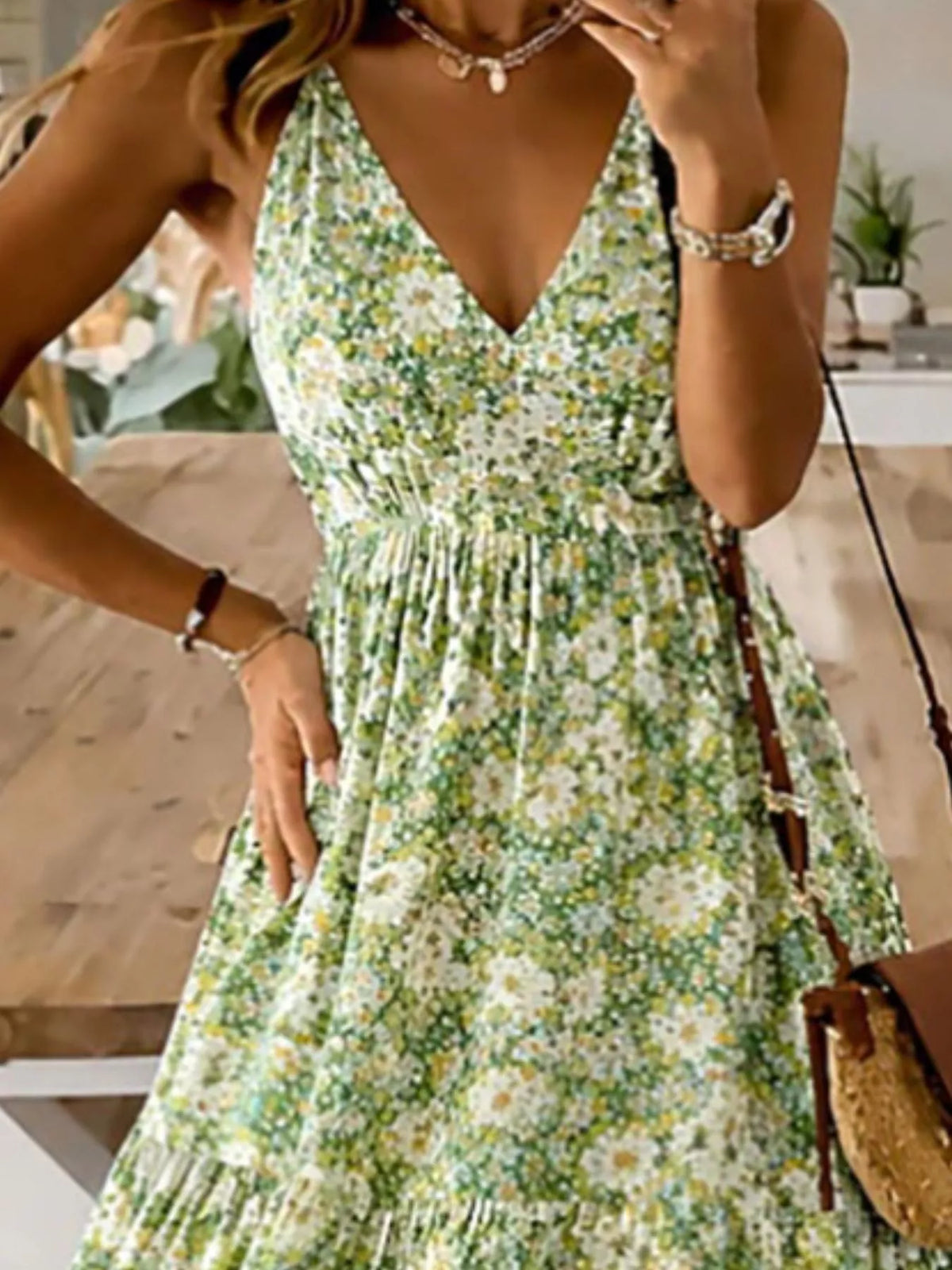 Soleil Breeze - Sky Blue, Black Forest, Orange, Yellow-Green, Cerise - Vacation - Code Elegance